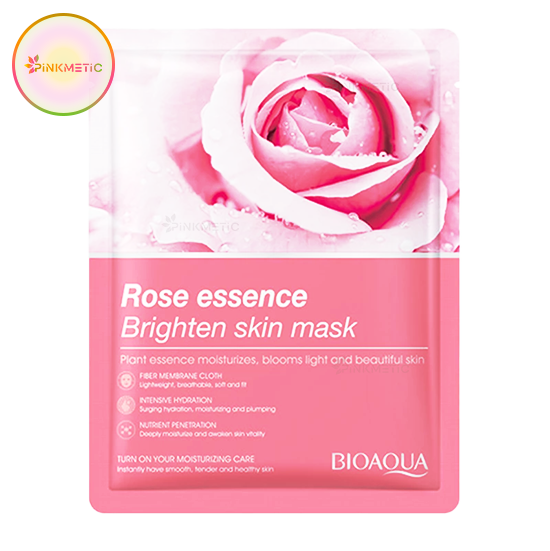 ماسک ورقه ای ضد التهاب گل رز BIOAQUA