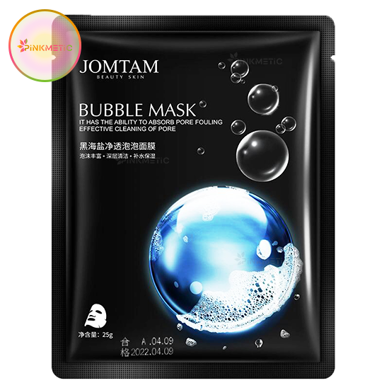 ماسک ورقه ای حبابی نمک دریایی JOMTAM