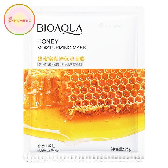 ماسک ورقه ای آبرسان عسل بیوآکوا BIOAQUA