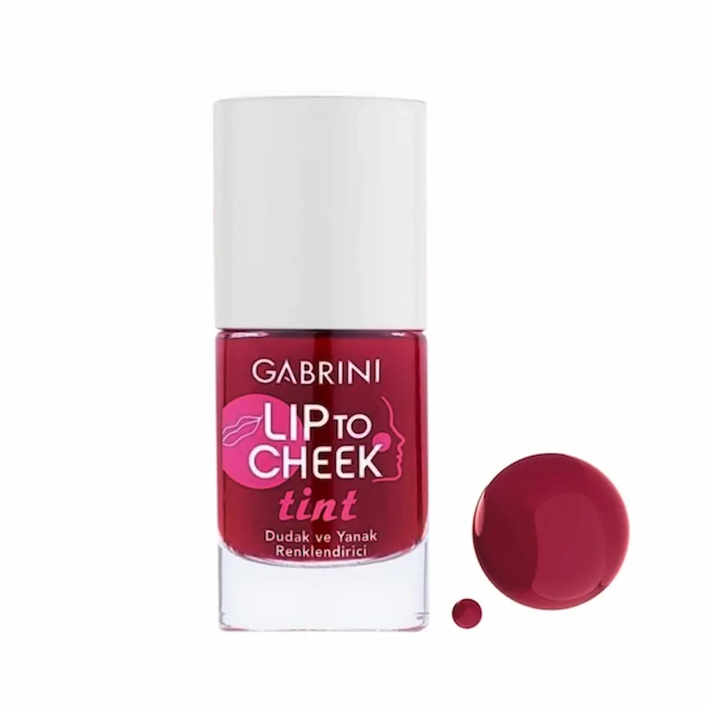 تینت لب گابرینی رنگ Rose pink