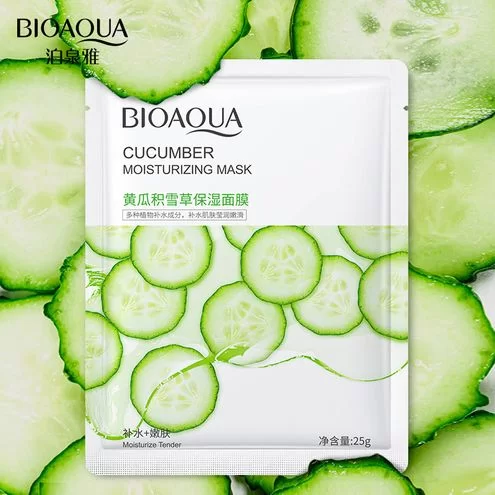ماسک ورقه ای خیار برند BIOAQUA