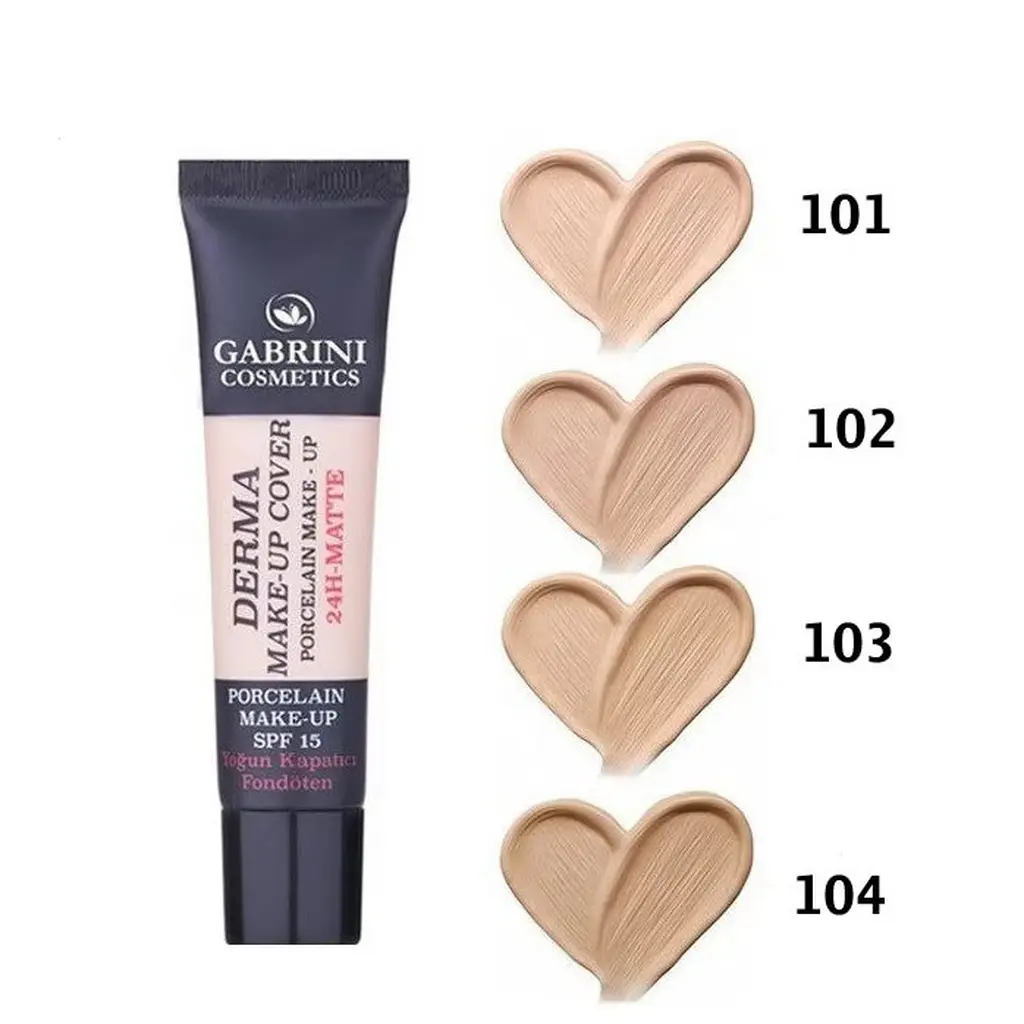کرم پودر مدل تیوپی برند گابرینی 03 | GABRINI