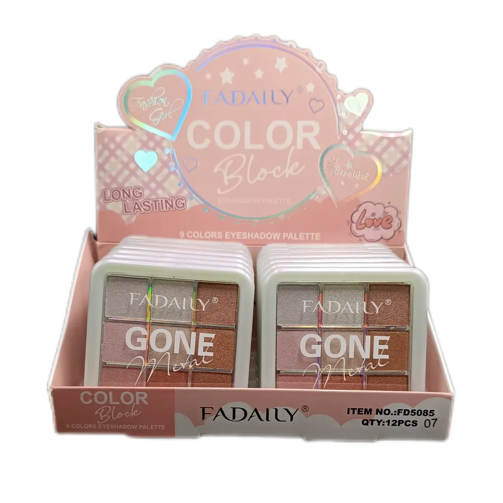 پالت سایه رنگ سفید برند فادالی | FADAILY
