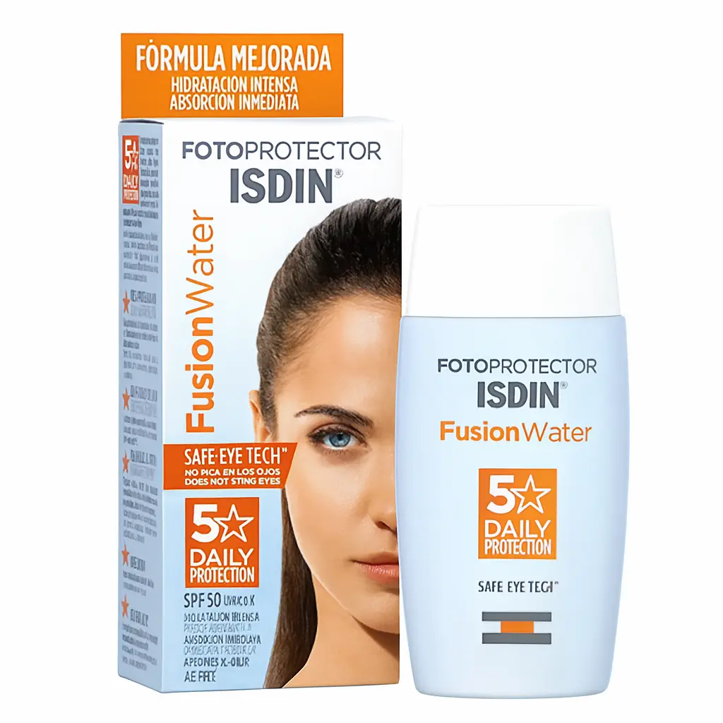 کرم ضد آفتاب SPF50 فیوژن واتر ایزدین | ISDIN SAFE EYE TECH | کپی