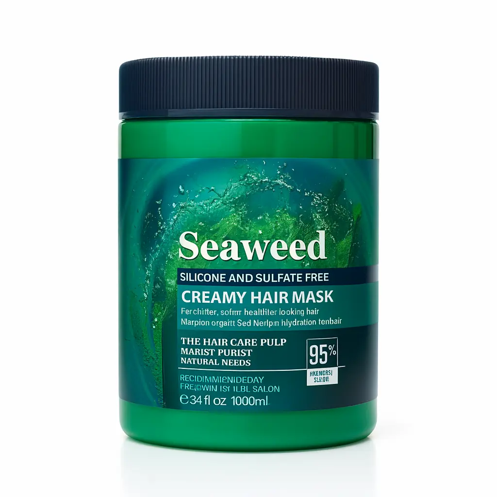 ماسک مو بدون سولفات جلبک دریایی | Moisturizing & Repairing