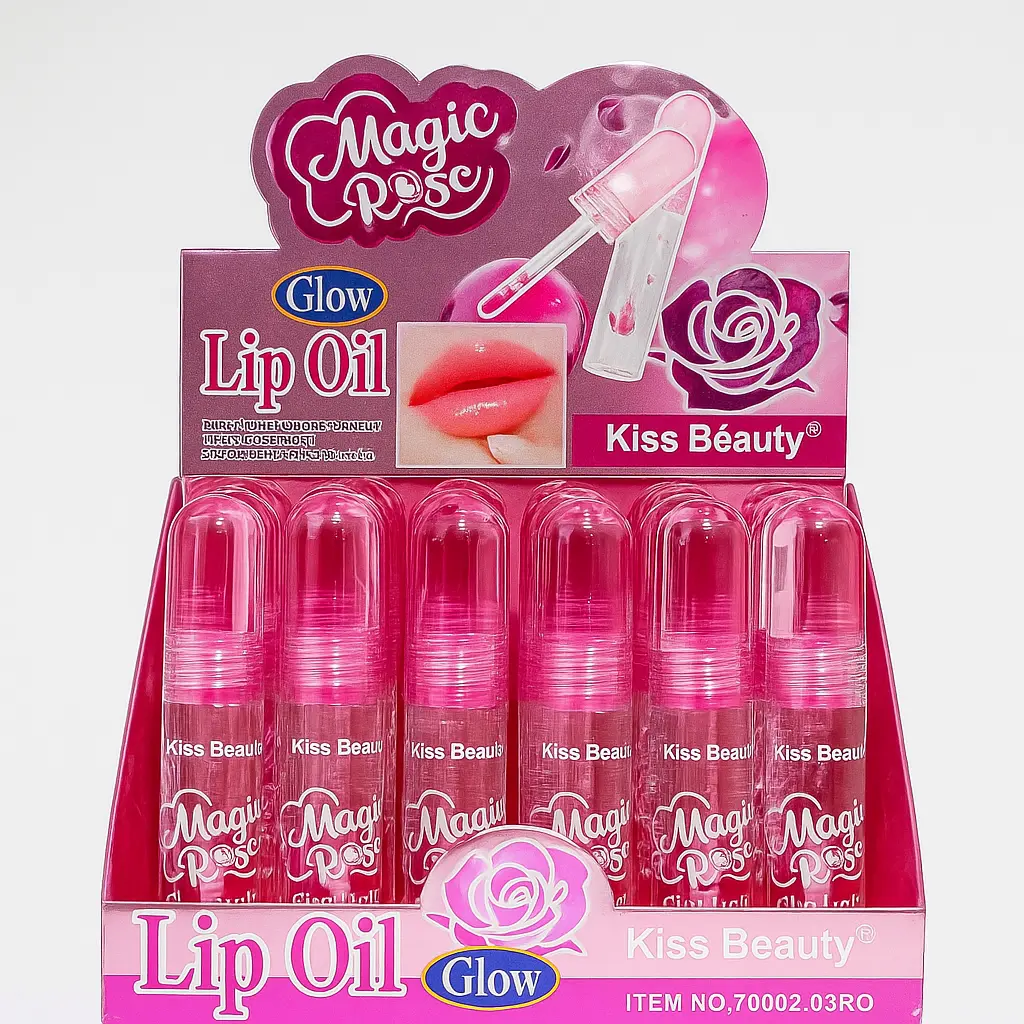 برق لب حرارتی رز برند کیس بیوتی | KISS BEAUTY