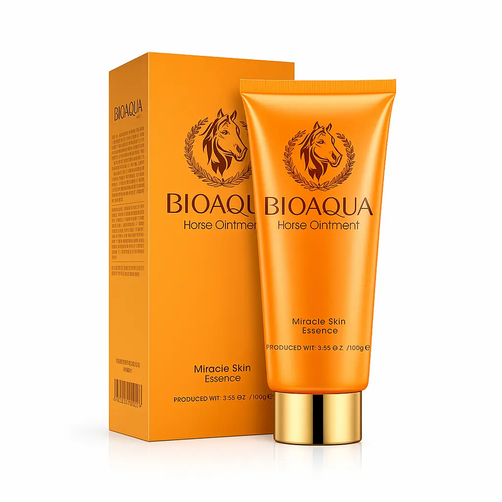 فوم شستشوی صورت و بدن روغن اسب برند بیوآکوا