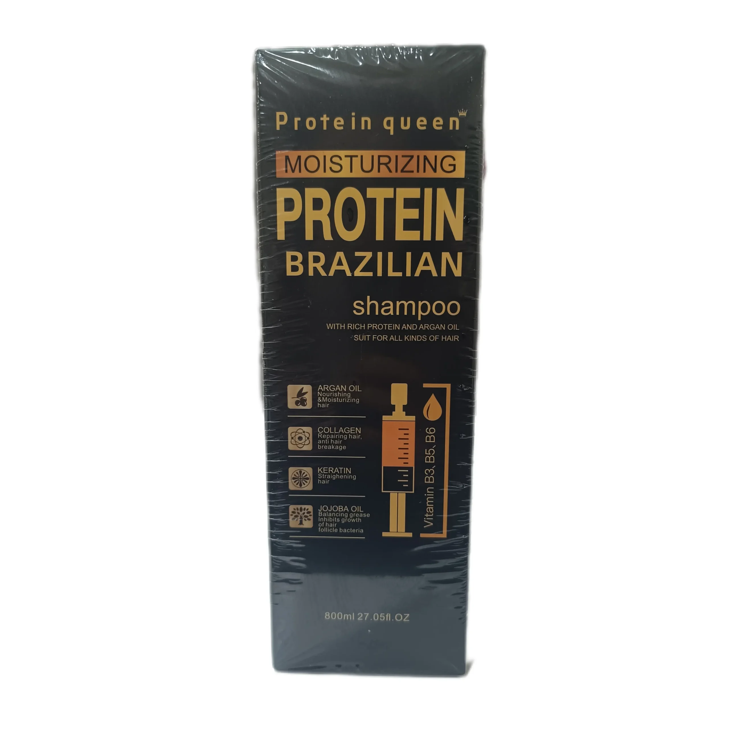 شامپو مو مدل brazilian برند پروتئین کوئین | protein queen