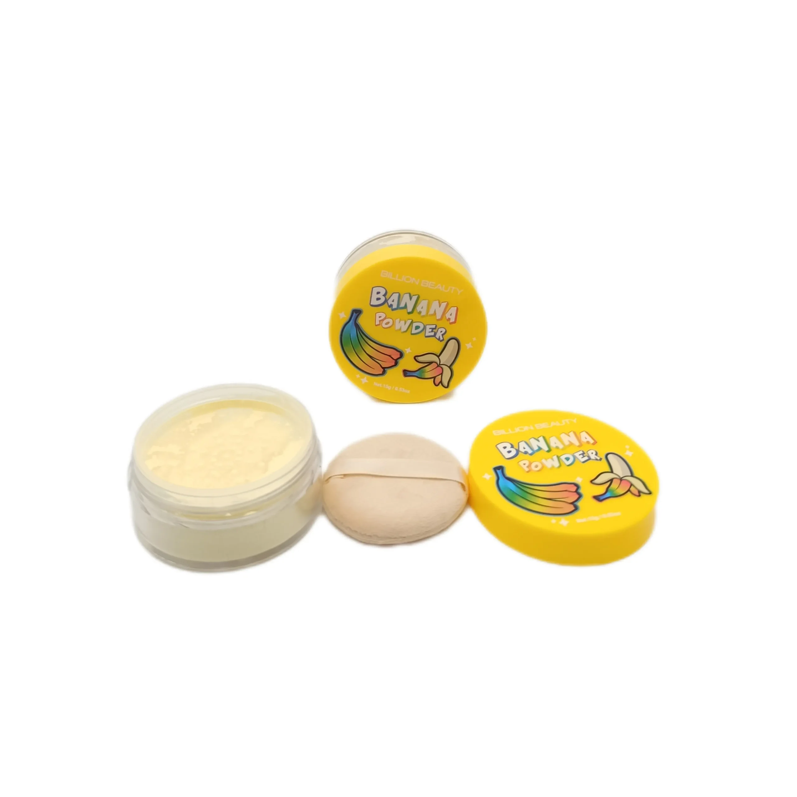 پودر فیکس مدل BANANA برند BILLION BEAUTY