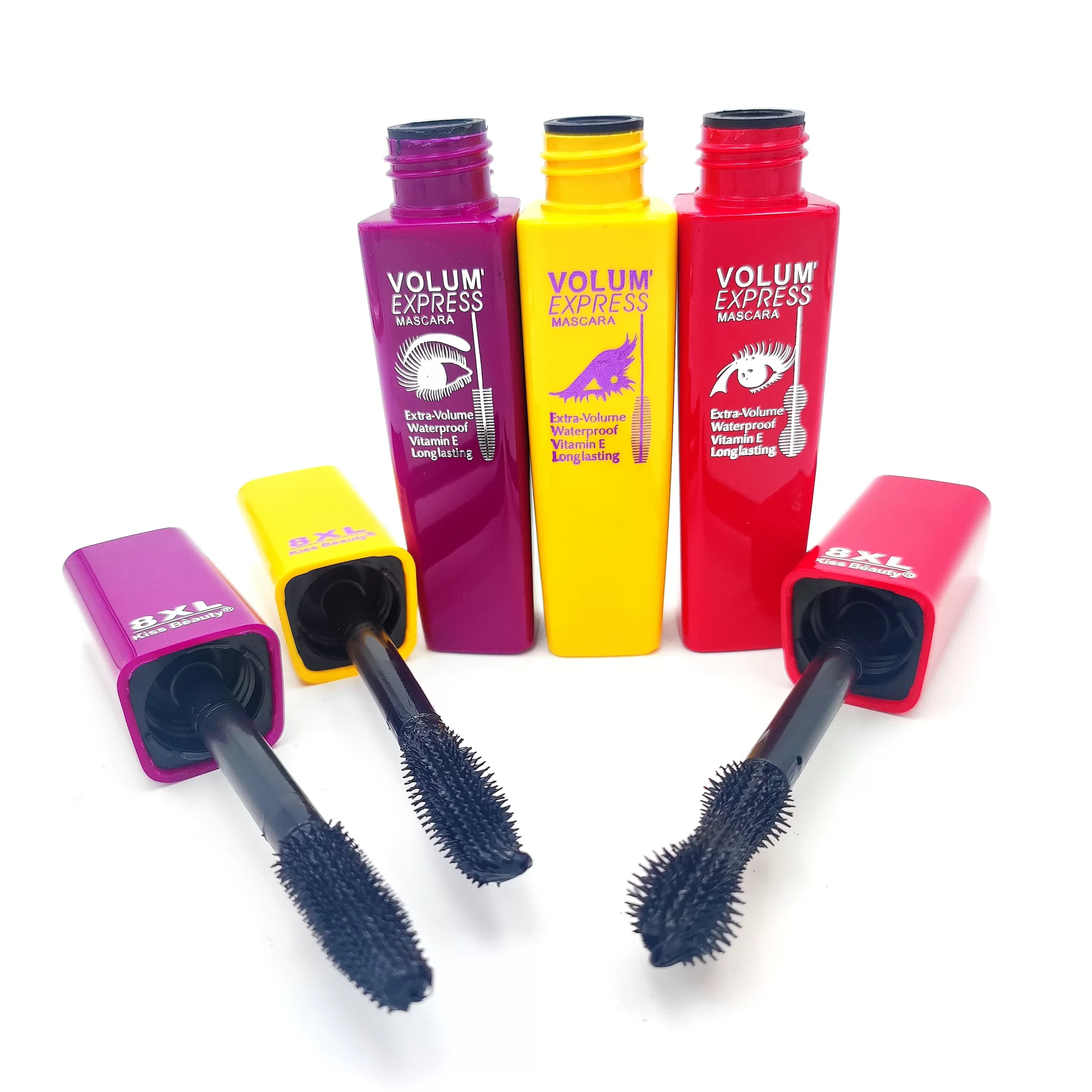 ریمل مدل 8XL برندکیس بیوتی  | KISS BEAUTY