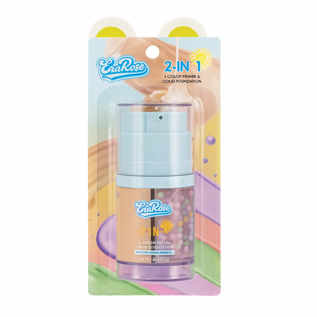 پرایمر سه‌رنگ و کرم‌پودر مایع برند الارز | ELARose